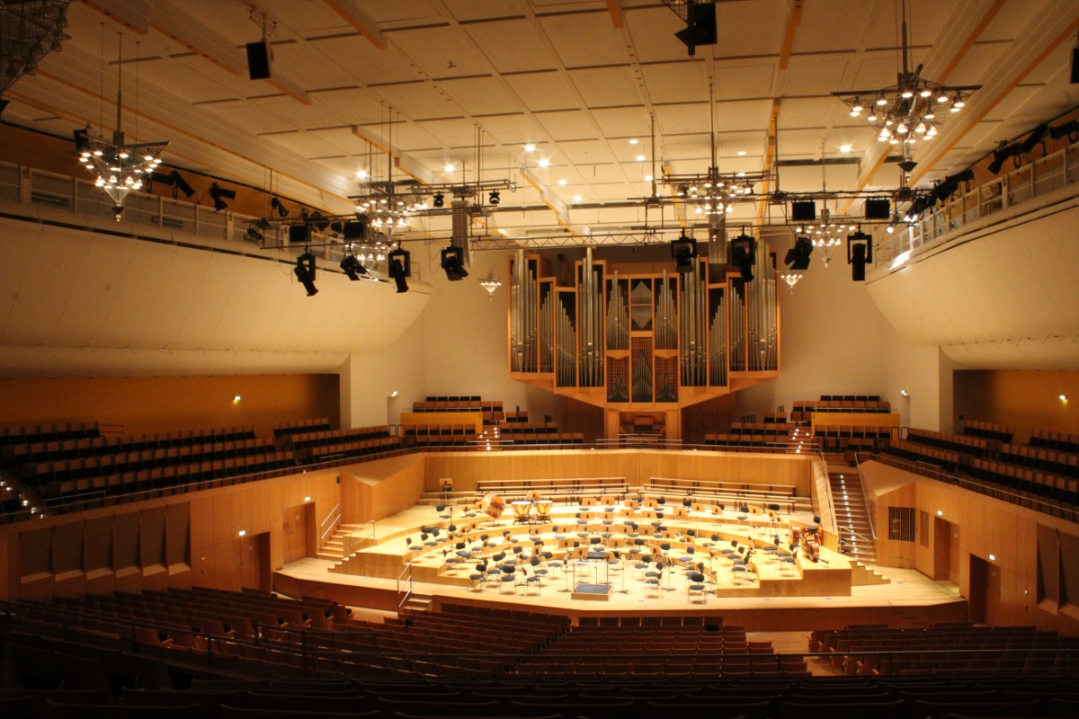 Tragwerksplanung Konzerthalle Bamberg
