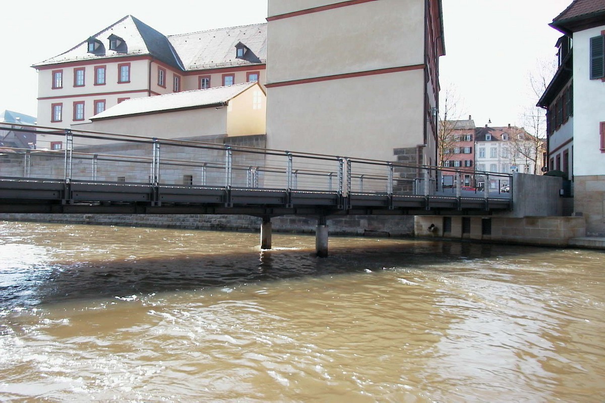 Tragwerksplanung Untere Mühlebrücke Bamberg