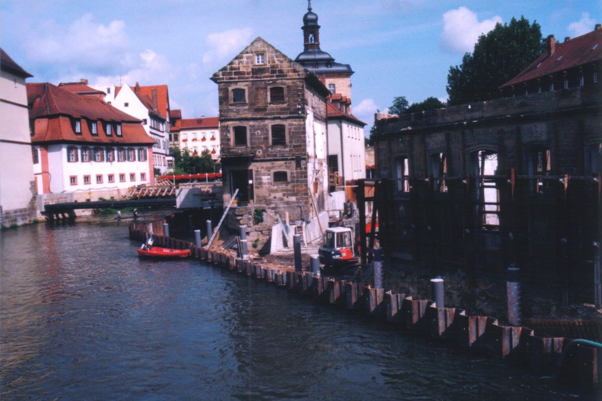 Tragwerksplanung Untere Mühlbrücke Bamberg